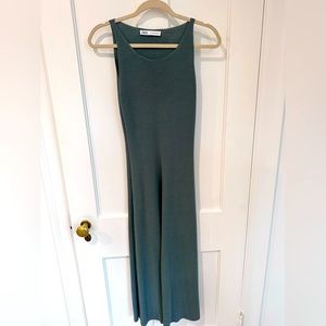 Zara sleeveless maxi dress